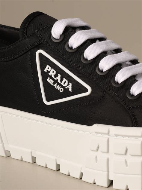 prada black sneakers ladies